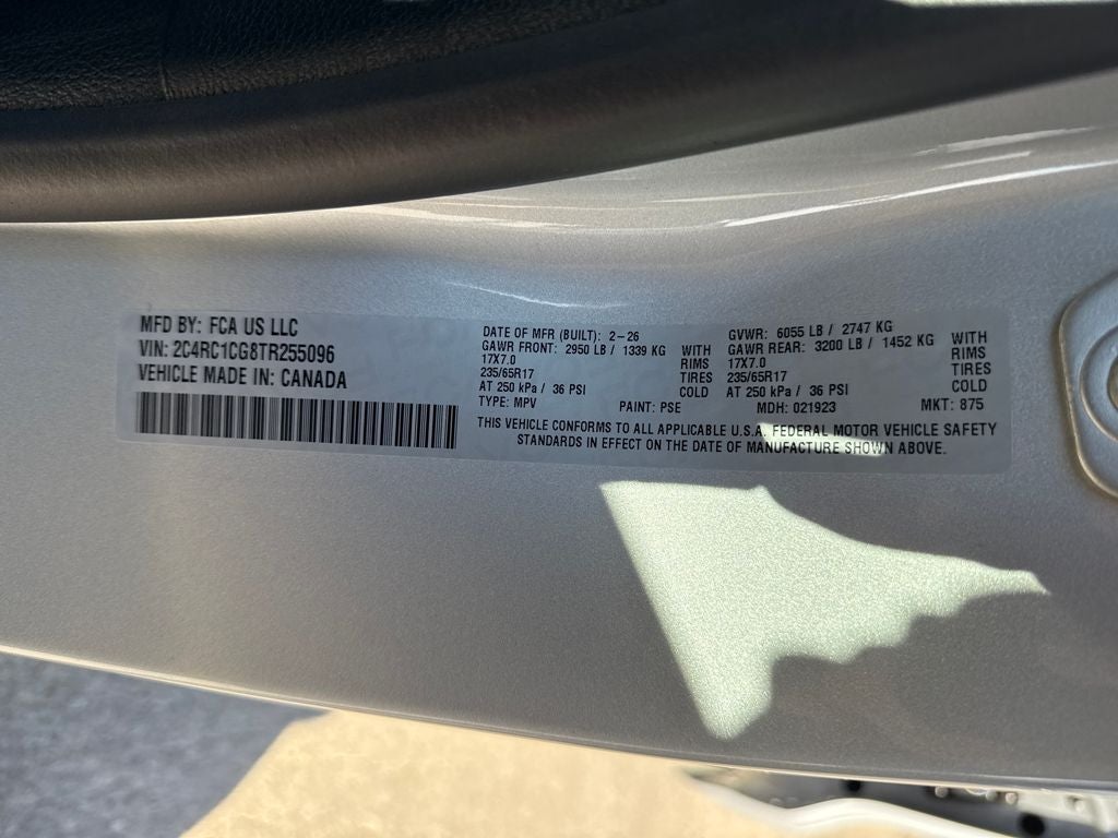 2026 Chrysler Voyager VOYAGER LX