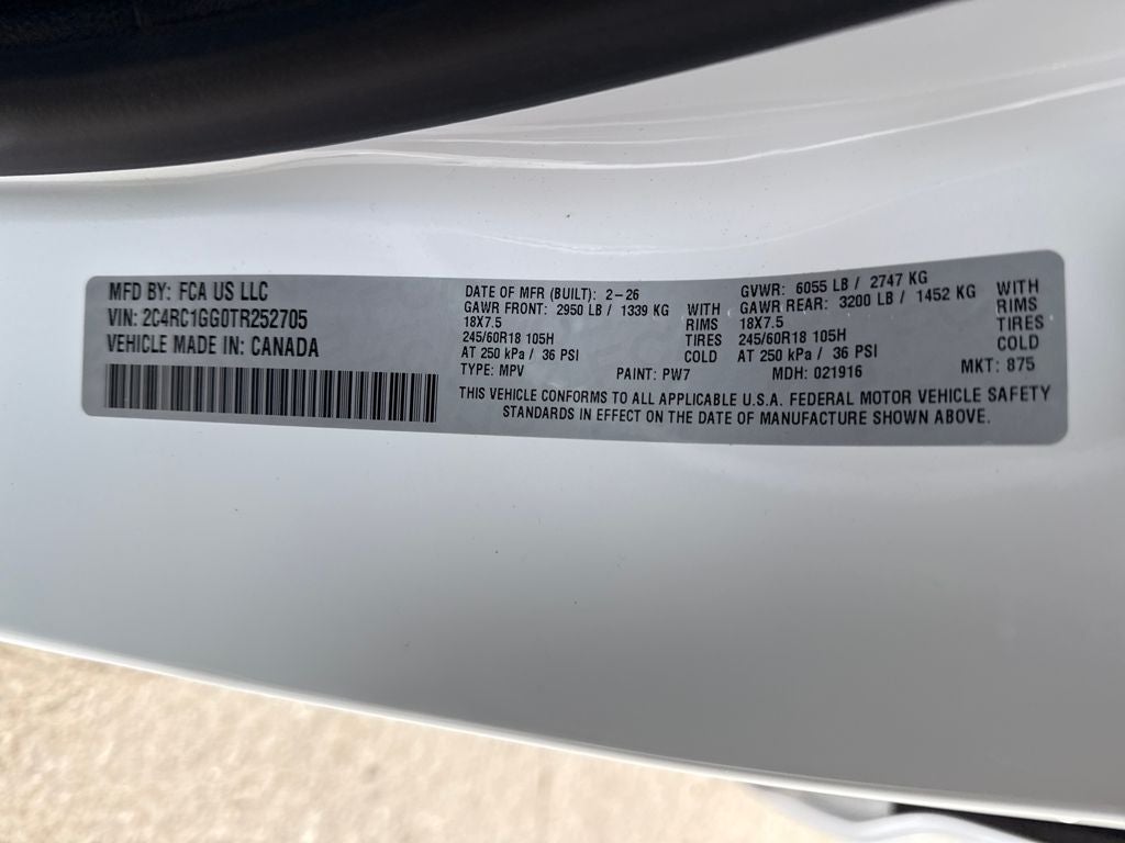 2026 Chrysler Pacifica PACIFICA LIMITED