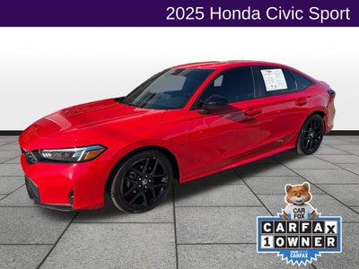 2025 Honda Civic Sedan Sport