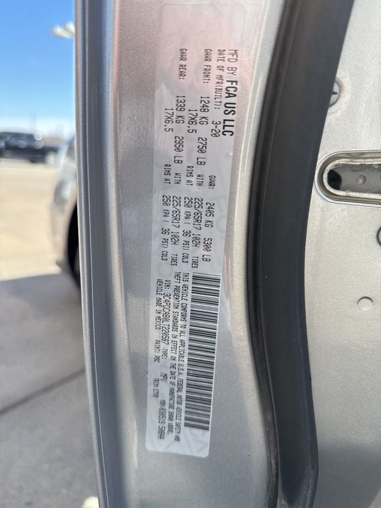 2020 Dodge Journey SE Value