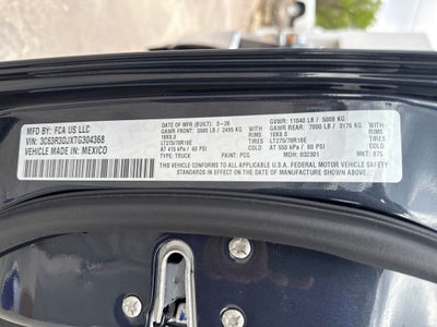 2026 RAM Ram 3500 RAM 3500 BIG HORN CREW CAB 4X4 6'4' BOX