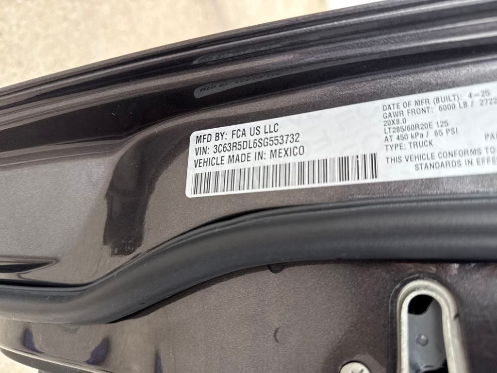 2025 RAM Ram 2500 RAM 2500 BIG HORN CREW CAB 4X4 6'4' BOX