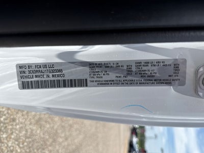 2026 RAM Ram 3500 RAM 3500 TRADESMAN REGULAR CAB 4X4 8' BOX