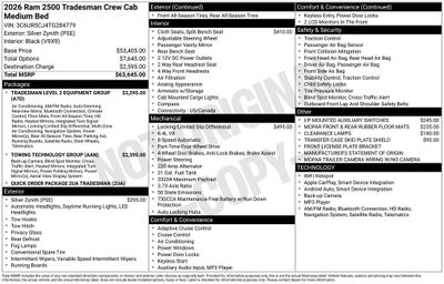 2026 RAM 2500 Tradesman