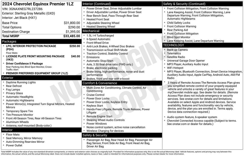 2024 Chevrolet Equinox FWD Premier