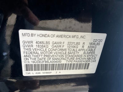 2020 Acura ILX Base