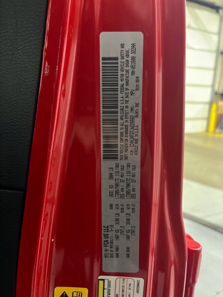 2018 Jeep Wrangler Unlimited Rubicon