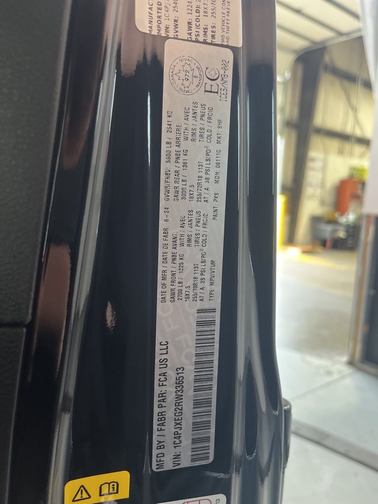 2024 Jeep Wrangler Sahara