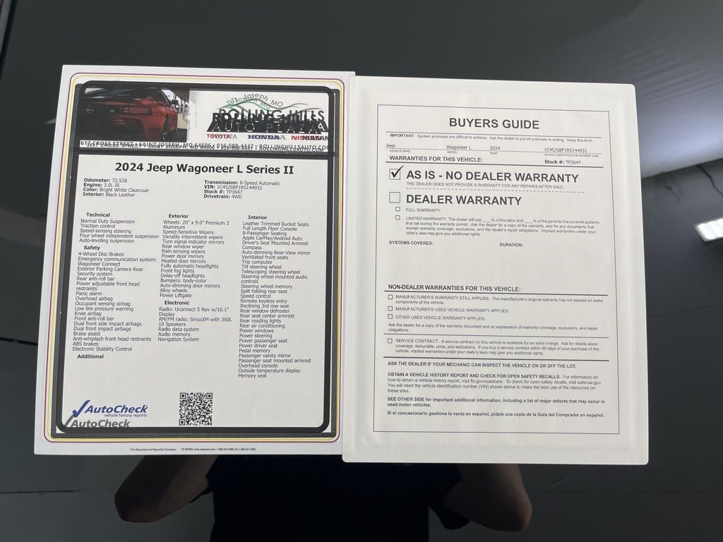 2024 Jeep Wagoneer L Series II