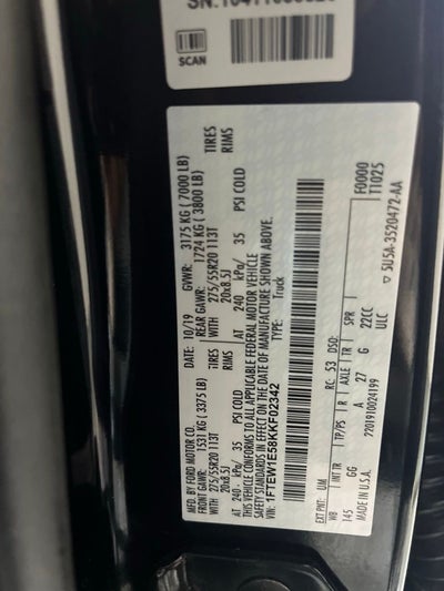 2019 Ford F-150 XL