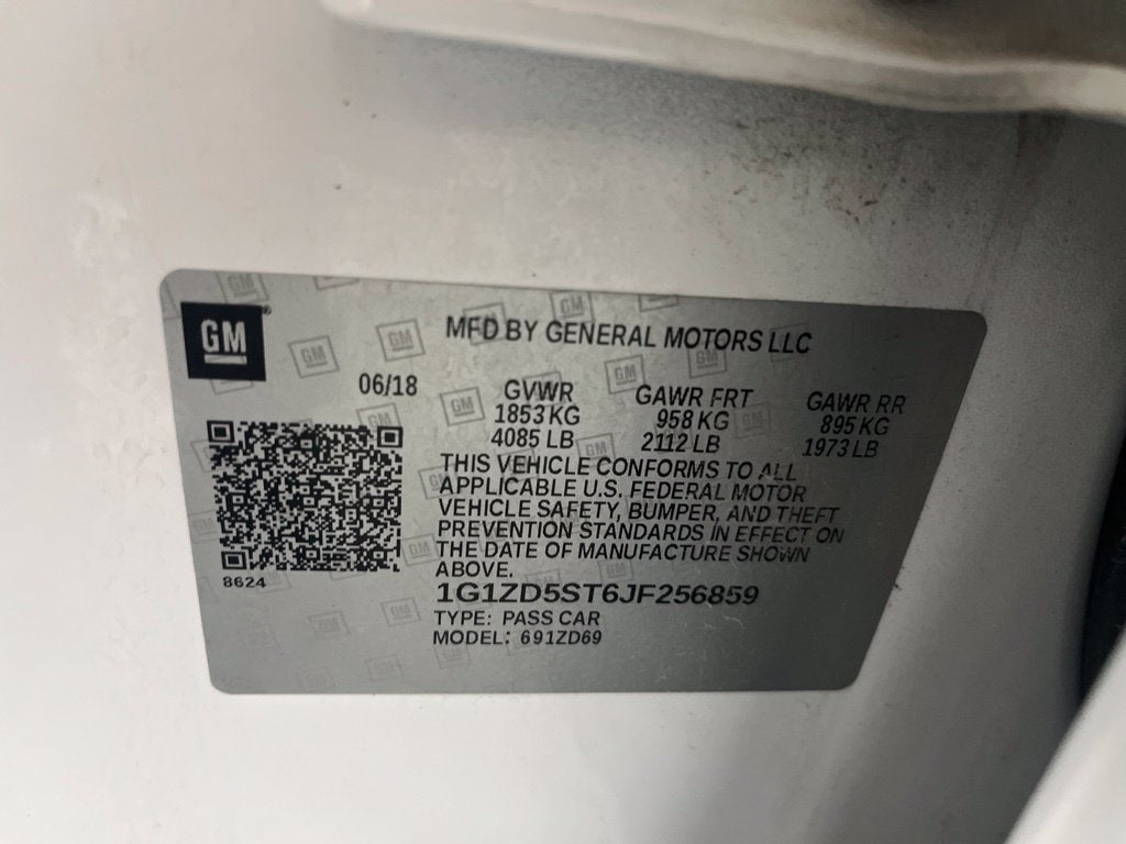 2018 Chevrolet Malibu LT
