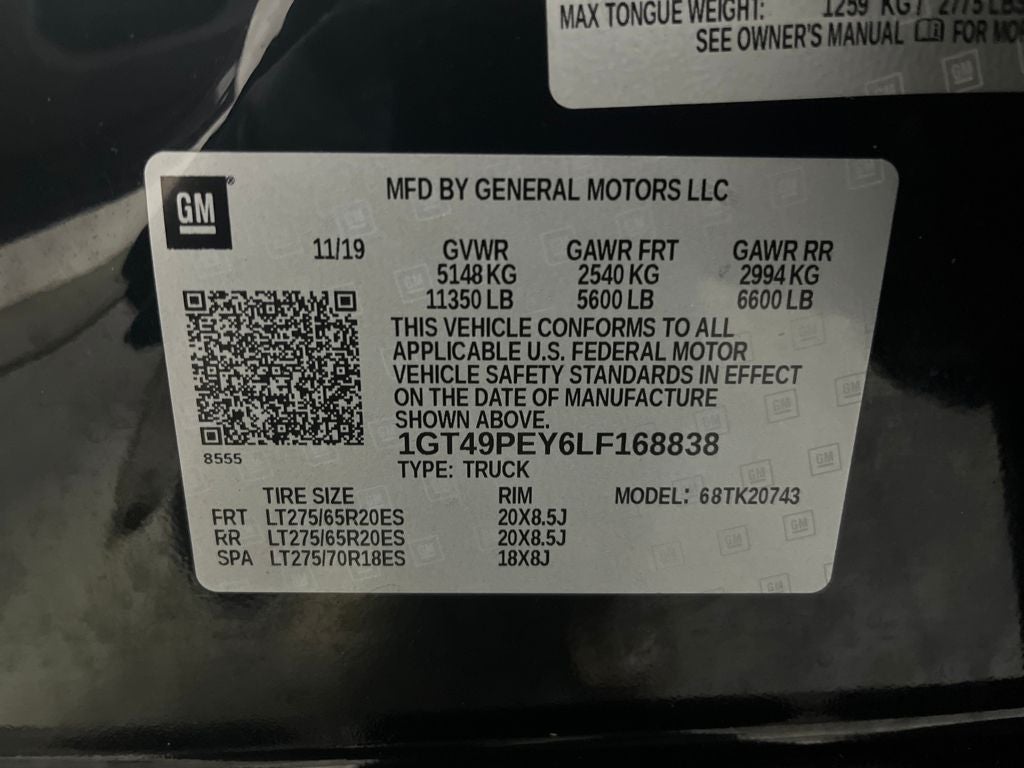 2020 GMC Sierra 2500HD AT4