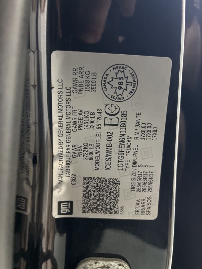 2022 GMC Canyon AT4 w/Cloth