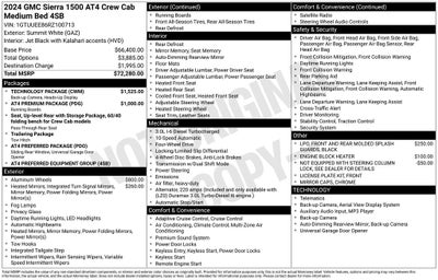 2024 GMC Sierra 1500 AT4