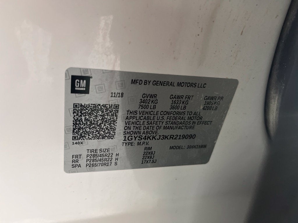 2019 Cadillac Escalade ESV Platinum Edition