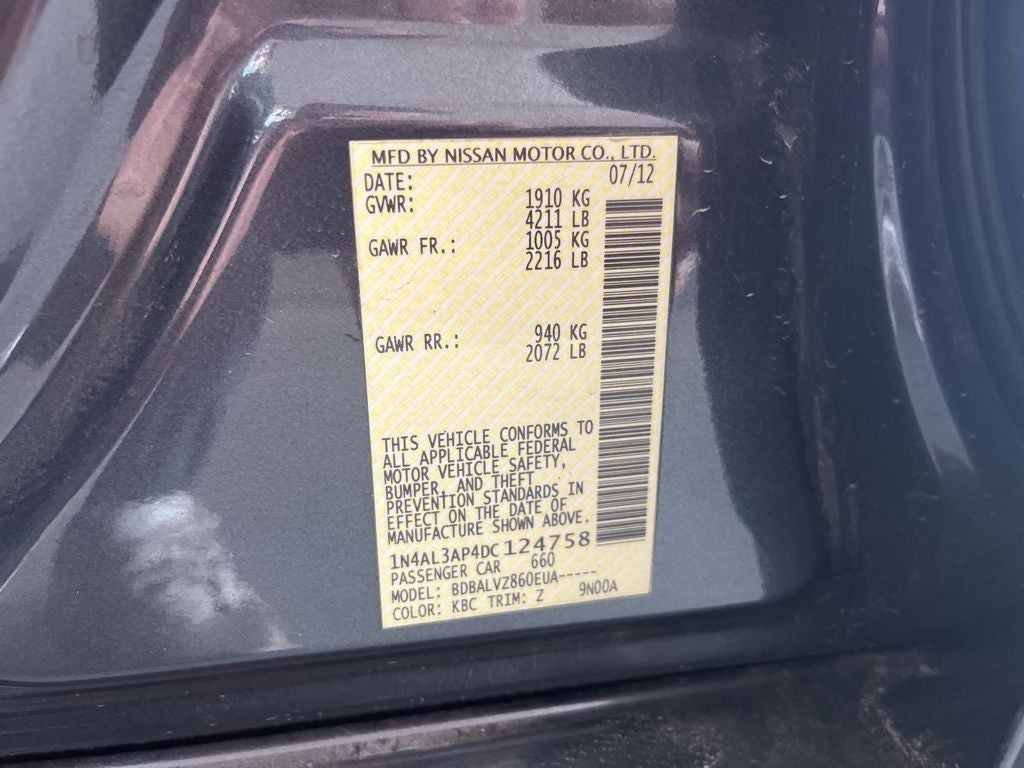 2013 Nissan Altima 2.5 SL