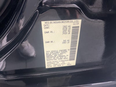 2020 Nissan Altima 2.5 Platinum