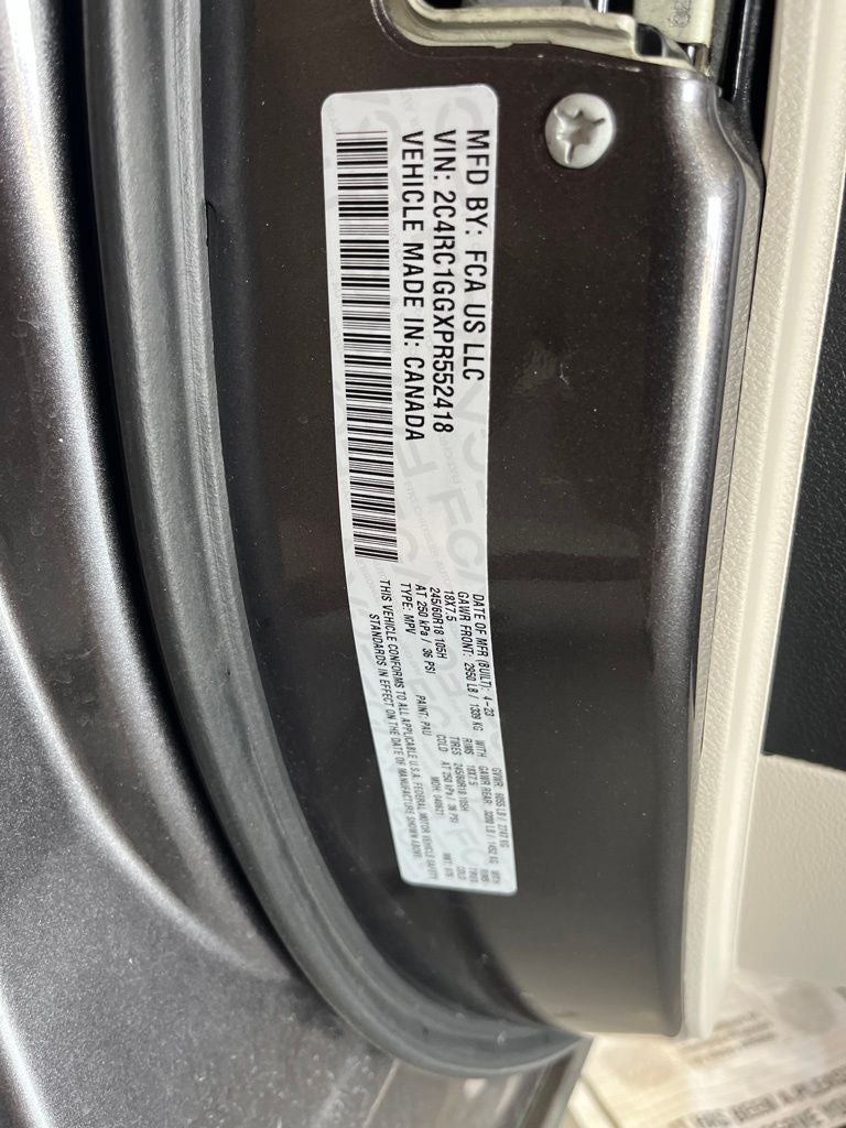 2023 Chrysler Pacifica Limited