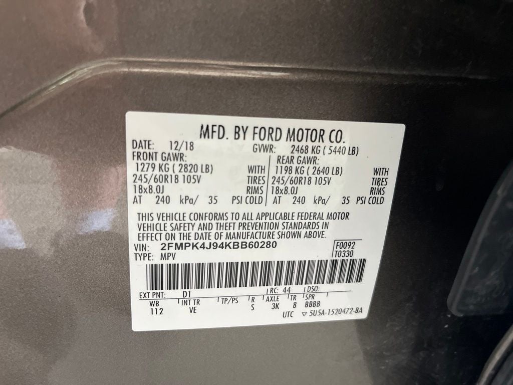 2019 Ford Edge SEL