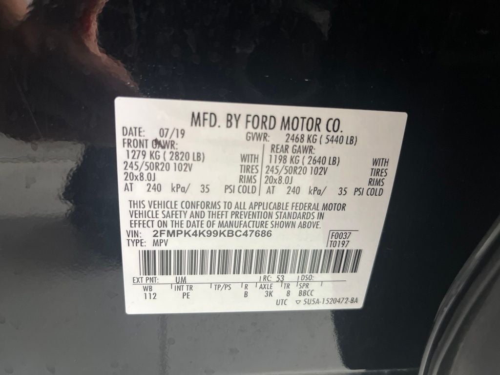 2019 Ford Edge Titanium