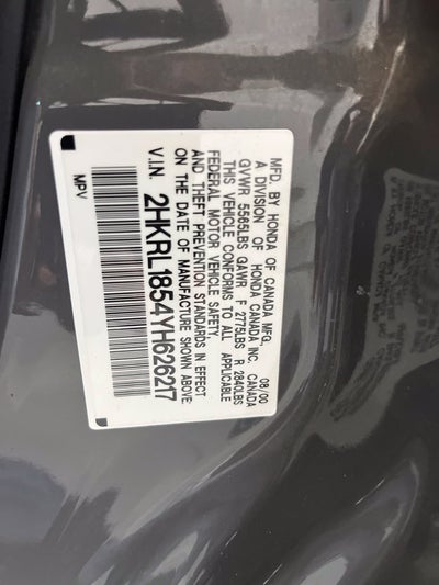 2000 Honda Odyssey LX 7 Passenger