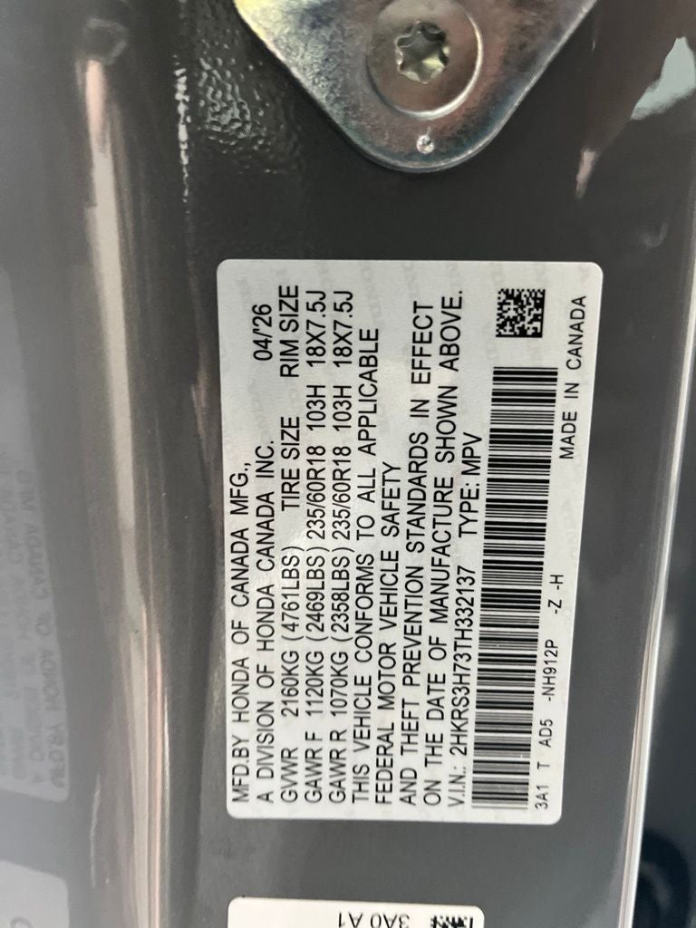 2026 Honda CR-V EX-L