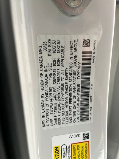 2023 Honda CR-V EX