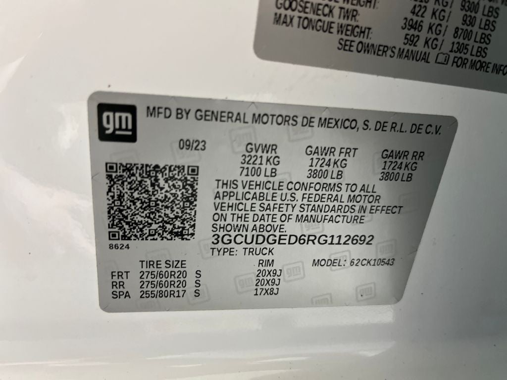 2024 Chevrolet Silverado 1500 LTZ