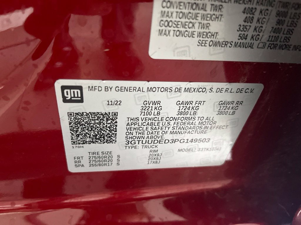 2023 GMC Sierra 1500 SLT