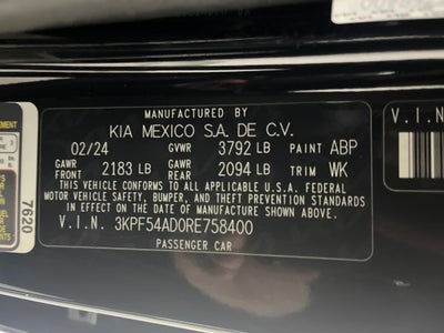 2024 Kia Forte GT-Line