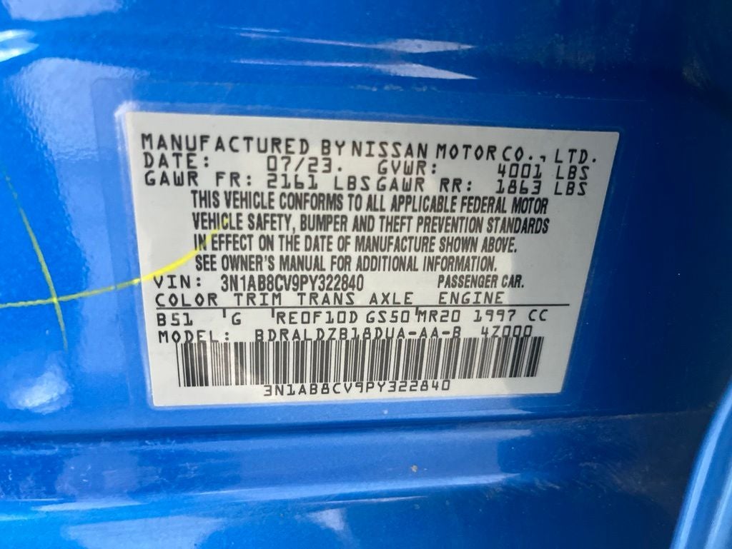 2023 Nissan Sentra SV