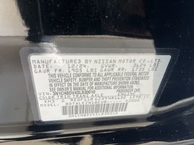2025 Nissan Versa 1.6 S