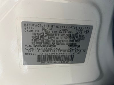 2018 Nissan Kicks SR