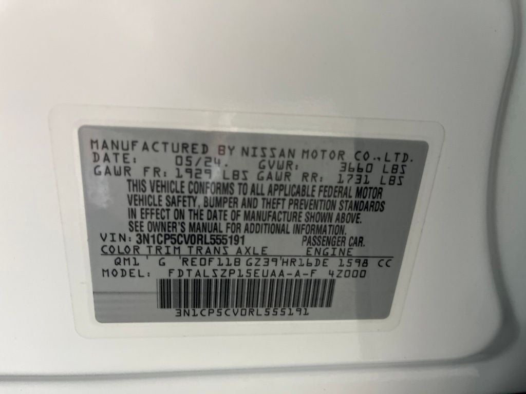 2024 Nissan Kicks SV
