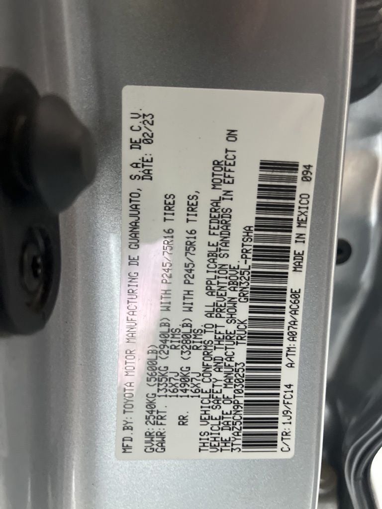 2023 Toyota Tacoma SR5 V6