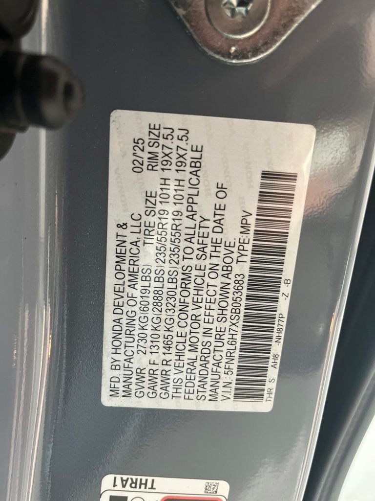2025 Honda Odyssey Sport-L