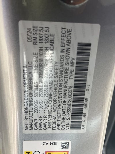 2025 Honda CR-V Hybrid Sport-L