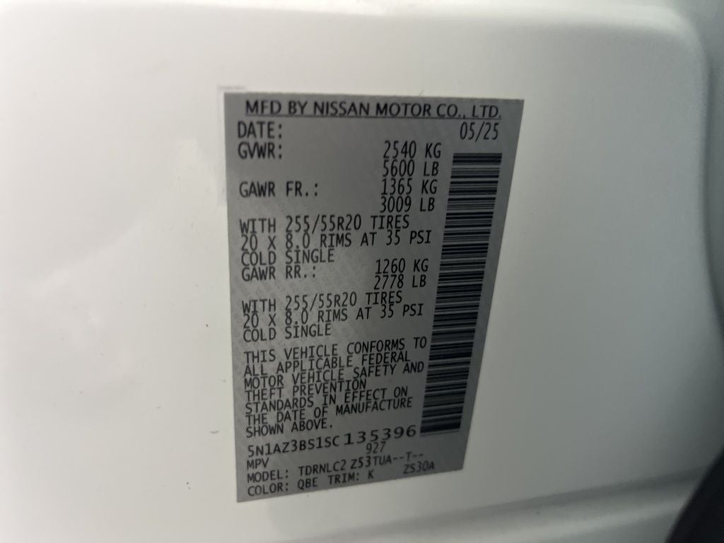 2025 Nissan Murano SV