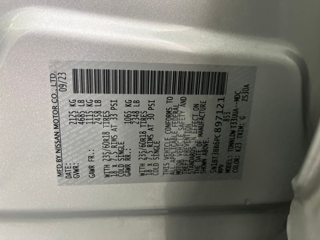 2023 Nissan Rogue SV