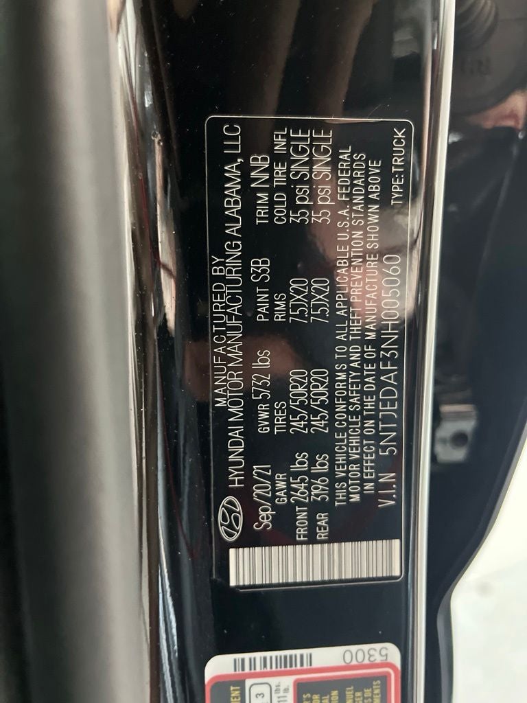 2022 Hyundai Santa Cruz Limited