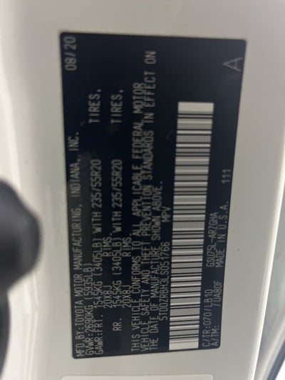 2020 Toyota Highlander Limited