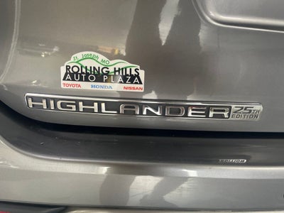 2025 Toyota Highlander Hybrid Limited 25th Edition