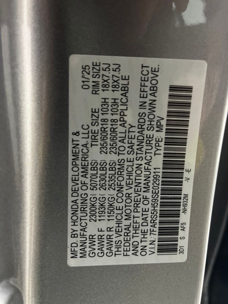 2025 Honda CR-V Hybrid Sport