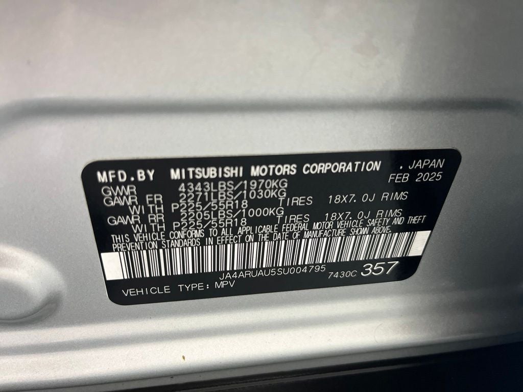 2025 Mitsubishi Outlander Sport 2.0 SE