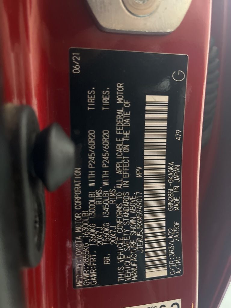 2021 Toyota 4Runner Limited