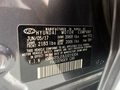 2018 Hyundai Elantra GT Base