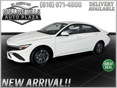 2025 Hyundai Elantra Hybrid Blue