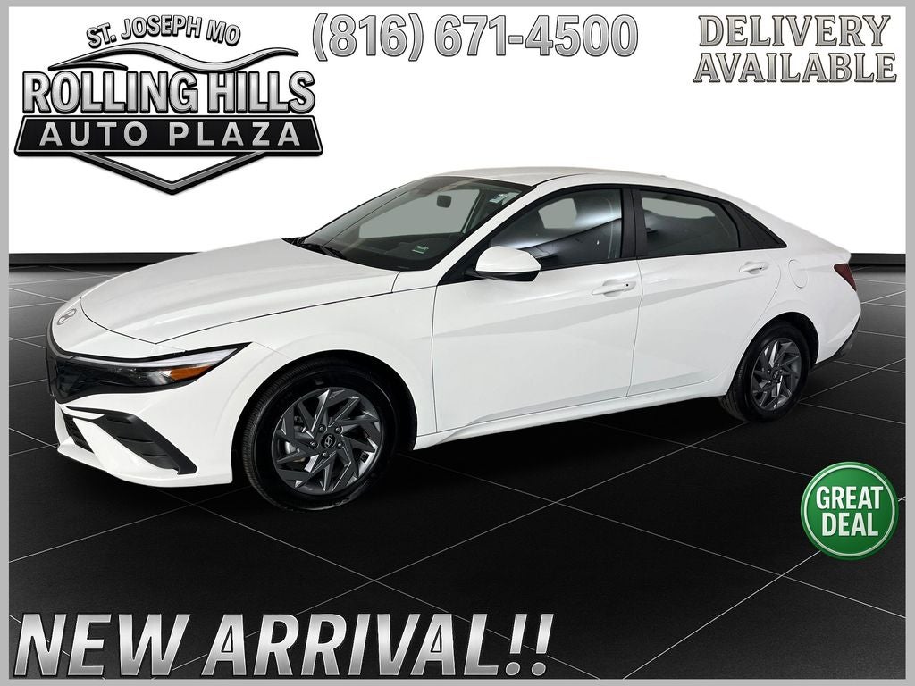 2025 Hyundai Elantra Hybrid Blue