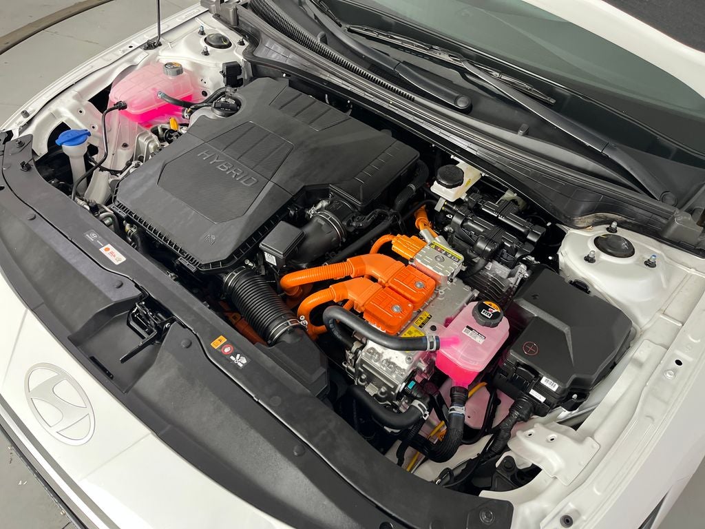 2025 Hyundai Elantra Hybrid Blue