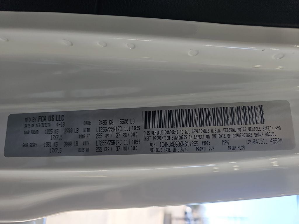 2019 Jeep Wrangler Unlimited Moab